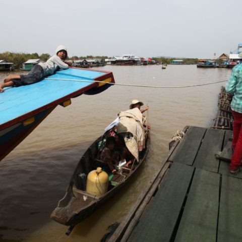 Na jeziorze  Tonle Sap, fot. Beata Pawlikowska